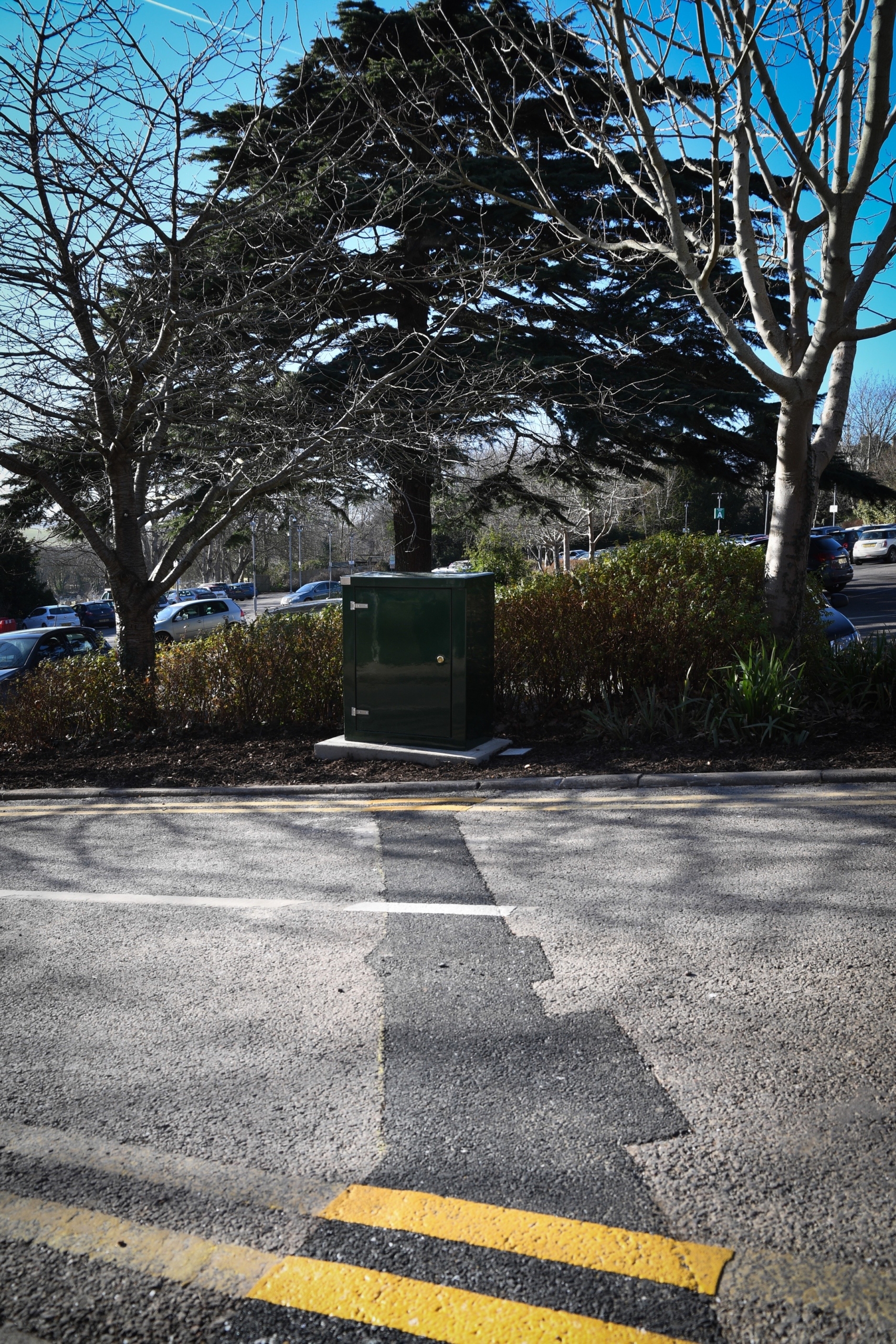 East-Sussex-County-Council-County-Hall-car-park-lighting-Lewes-electrical-contractors